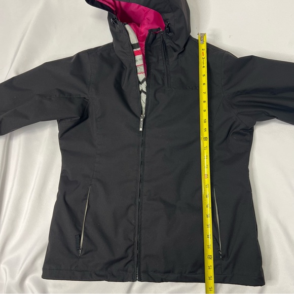Burton Ladies Black and Pink Snowboard Winter Snow Coat Jacket Size Large - Picture 11 of 11